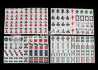 Κινεζικό μοναδικό χαρακτηρισμένο παιχνίδι Mahjong 136 κομμάτια για την ψυχαγωγία