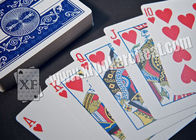 Ποδηλάτων γοήτρου κόκκινο και μπλε πόκερ καρτών πόκερ Dura το ευκίνητο χαρακτηρισμένο εξαπατά τις κάρτες