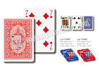 NTP μακράς διαρκείας πόκερ χαρακτηρισμένες πόκερ κάρτες δεικτών μεγέθους τυποποιημένες για το σύστημα πόκερ