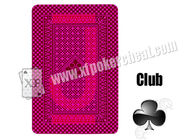 Βασιλικό πόκερ 2 στενό δεικτών εξαπάτησης καρτών παιχνιδιού χαρακτηρισμένο κάρτες