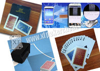 Χαρακτηρισμένες Aribic κάρτες πόκερ JDL100% κάρτες παιχνιδιού Platic για τη συσκευή ανάλυσης πόκερ