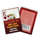 2 τεράστιες δεικτών κάρτες πόκερ εξαπάτησης ψυχαγωγίας καρτών παιχνιδιού λιονταριών αόρατες