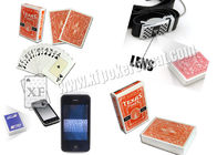 Αόρατες κάρτες παιχνιδιού εγγράφου νέγρων της Ιταλίας DAL για τους ανιχνευτές πόκερ