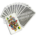 Ανθεκτικές χαρακτηρισμένες Cartamundi κάρτες παιχνιδιού εγγράφου με το ειδικό λογότυπο