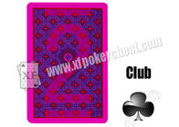 Οι πλαστικές αόρατες κάρτες παιχνιδιού/οι κάρτες πόκερ εξαπάτησης για τα παιχνίδια πόκερ/μαγικός παρουσιάζουν