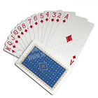 Πλαστικές χαρακτηρισμένες πόκερ κάρτες συνήθειας/που χαρακτηρίζουν τις κάρτες στις επαγγελματικές κάρτες παιχνιδιού πόκερ