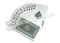 Αόρατες χαρακτηρισμένες γραμμωτοί κώδικες κάρτες πόκερ για τις μαγικές κάρτες παιχνιδιού ανιχνευτών πόκερ