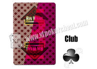 Αόρατες κάρτες πόκερ εξαπάτησης εγγράφου/κάρτες παιχνιδιού εξαπάτησης 6.3cm * 8.8cm