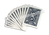 Ι-ΒΑΘΜΟΣ χαρακτηρισμένες έγγραφο κάρτες παιχνιδιού με τους δευτερεύοντες αόρατους γραμμωτούς κώδικες, κάρτα τεχνάσματος πόκερ