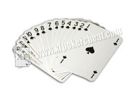 4 κανονικός αόρατος γραμμωτός κώδικας καρτών παιχνιδιού δεικτών χαρακτηρισμένος έγγραφο για τον ανιχνευτή πόκερ
