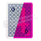 Μαγικός παρουσιάστε στις μπλε αόρατες κάρτες 2 παιχνιδιού χαρακτηρισμένο πόκερ καρτών δεικτών πλαστικό
