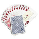 Μαγικός παρουσιάστε στις μπλε αόρατες κάρτες 2 παιχνιδιού χαρακτηρισμένο πόκερ καρτών δεικτών πλαστικό