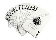 Αμερικανικές ΤΕΣΣΕΡΙΣ 52 χαρακτηρισμένες αόρατες κάρτες πόκερ εξαπάτησης με τους κώδικες φραγμών πλευρών