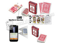 Δευτερεύων γραμμωτός κώδικας καρτών πόκερ HOYLE Maverick χαρακτηρισμένος πλαστικό για τη συσκευή ανάλυσης πόκερ