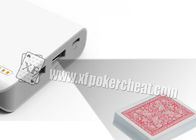 Υπέρυθρη κάμερα τράπεζας δύναμης ROMOSS η άσπρη πλαστική συνδέει με τις συσκευές ανάλυσης πόκερ