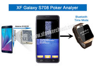 Κορεατική συσκευή ανάλυσης πόκερ γαλαξιών S708 της Samsung με το διπλό ρολόι Bluetooth καμερών