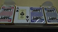 Πλαστικές κάρτες παιχνιδιού εξαπάτησης καμερών WPT φίλτρων με τα αόρατα σημάδια μελανιού
