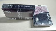 NIGHTMAN πλαστικές αόρατες κάρτες παιχνιδιού/κάρτες παιχνιδιού κατασκόπων για τους προαγγέλους πόκερ