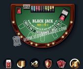 Ενιαίο λογισμικό ανάλυσης πόκερ PC καμερών για την εξαπάτηση του παιχνιδιού πόκερ Blackjack