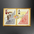 Το πόκερ καμερών κατασκόπων/εξαπατά τις χαρακτηρισμένες τεράστιες κάρτες παιχνιδιού δεικτών πλαστικές