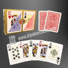 Πλαστικές κάρτες παιχνιδιού Modiano/χρυσές κάρτες χαρτοπαικτικών λεσχών τροπαίων για το πόκερ του Τέξας