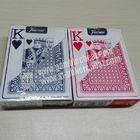 Κόκκινο και μπλε Fournier 818 πλαστικές κάρτες παιχνιδιού με τα αόρατα σημάδια μελανιού
