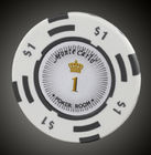 20PCS/η μπακαράς Τέξας νομισμάτων αργίλου τσιπ 14g πόκερ μερών τους κρατά σύνολο πόκερ