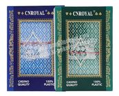 Πλαστικές αόρατες κάρτες παιχνιδιού P.R.C CNROYAL για τη συσκευή ανάλυσης πόκερ και τους φακούς επαφής