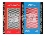 Πλαστικές αόρατες κάρτες παιχνιδιού P.R.C CNROYAL για τη συσκευή ανάλυσης πόκερ και τους φακούς επαφής