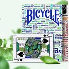 Το χαρακτηρισμένο αόρατο πόκερ μελανιού εξαπατά τις κάρτες παιχνιδιού ποδηλάτων εγγράφου για τους φακούς