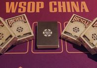 Πλαστικές ποδηλάτων του Τέξας κάρτες παιχνιδιού πόκερ αόρατες για την εξαπάτηση της συσκευής