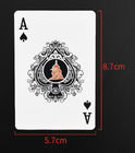 Το αόρατο χαρακτηρισμένο μελάνι πλαστικό Yue τραγουδά τις κάρτες παιχνιδιού εξαπάτησης πόκερ για το παιχνίδι της συσκευής