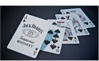 Εγγράφου αόρατες κάρτες παιχνιδιού γραμμωτών κωδίκων του Jack Ντάνιελ χαρακτηρισμένες για τον αναγνώστη και τους ανιχνευτές πόκερ