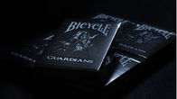 Οι μαύρες φυλάκων γεφυρών κάρτες παιχνιδιού ποδηλάτων πλαστικές/πόκερ εξαπατούν τη συσκευή