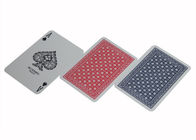Πόκερ αντιστοιχιών παιχνιδιού εξαρτήσεων κόκκινες κάρτες παιχνιδιού Modiano Ramino πλαστικές