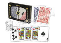 1546 παιχνίδι των πλαστικών COPAG καρτών πόκερ στηριγμάτων με το κανονικό μέγεθος δεικτών