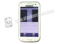 Το άσπρο κινητό τηλεφωνικό πόκερ της Samsung S4 εξαπατά χαρακτηρισμένη τη συσκευή συσκευή ανάλυσης καρτών παιχνιδιού