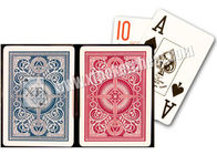 Αδιάβροχες Kem κάρτες παιχνιδιού βελών πλαστικές για τις κάρτες πόκερ εξαπάτησης προαγγέλων πόκερ