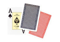 Χαρακτηρισμένες πλαστικό κάρτες πόκερ, γέφυρα 2826 Fournier κάρτες παιχνιδιού για τη συσκευή ανάλυσης πόκερ
