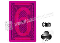 Οι μαγικές στηριγμάτων ασημένιες κάρτες παιχνιδιού εγγράφου αόρατες, παιχνίδι εξαπατούν τις χαρακτηρισμένες κάρτες πόκερ