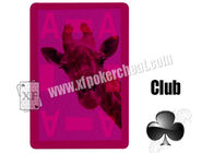 Αμερικανικές κάρτες παιχνιδιού επιδομάτων χαρακτηρισμένες πλαστικό για τους UV φακούς επαφής/που παίζουν