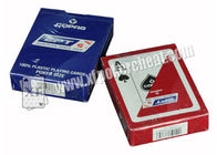 Χαρακτηρισμένες κάρτες πόκερ EPT του Βελγίου Copag πλαστικό με τον τεράστιο δείκτη 2 μεγέθους πόκερ