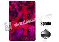 Το πλαστικό επίδομα αόρατο PlayingCards καρτών παιχνιδιού για το πόκερ φακών επαφής εξαπατά