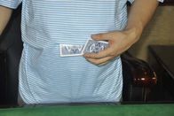 Το πόκερ Proessional εξαπατά το κοντό πουκάμισο βαμβακιού μανικιών συσκευών για την κάρτα παιχνιδιού