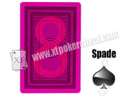 Η γέφυρα 575 καρτών παιχνιδιού χαρτοπαικτικών λεσχών αόρατες χαρακτηρισμένες κάρτες εγγράφου για το πόκερ φακών επαφής εξαπατά