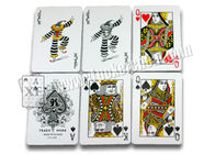 Βασιλική πλαστική κάρτα πόκερ της Ταϊβάν για το παιχνίδι και μαγικός με τον τυποποιημένο δείκτη 2