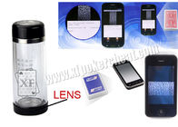 Πλαστική κενή κάμερα IR φλυτζανιών νερού/κάμερα μπουκαλιών νερό για τη χαρακτηρισμένη εξαπάτηση πόκερ