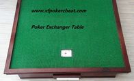 Ξύλινος τετραγωνικός πίνακας πόκερ συσκευών εξαπάτησης χαρτοπαικτικών λεσχών για το τέχνασμα τυχερού παιχνιδιού