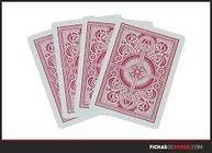 Kem βελών πλαστικά μπλε κόκκινα πόκερ στηρίγματα παιχνιδιού δεικτών μεγέθους τεράστια που παίζουν τις κάρτες