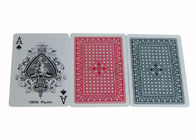 Οι βασιλικές χαρακτηρισμένες πλαστικό κάρτες πόκερ της Ταϊβάν, εξασθενίζουν τις ανθεκτικές κάρτες παιχνιδιού εξαπάτησης